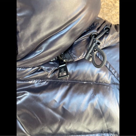 S13 NYC Kylie Down Puffer Gloss jacket small - Picture 5 of 15